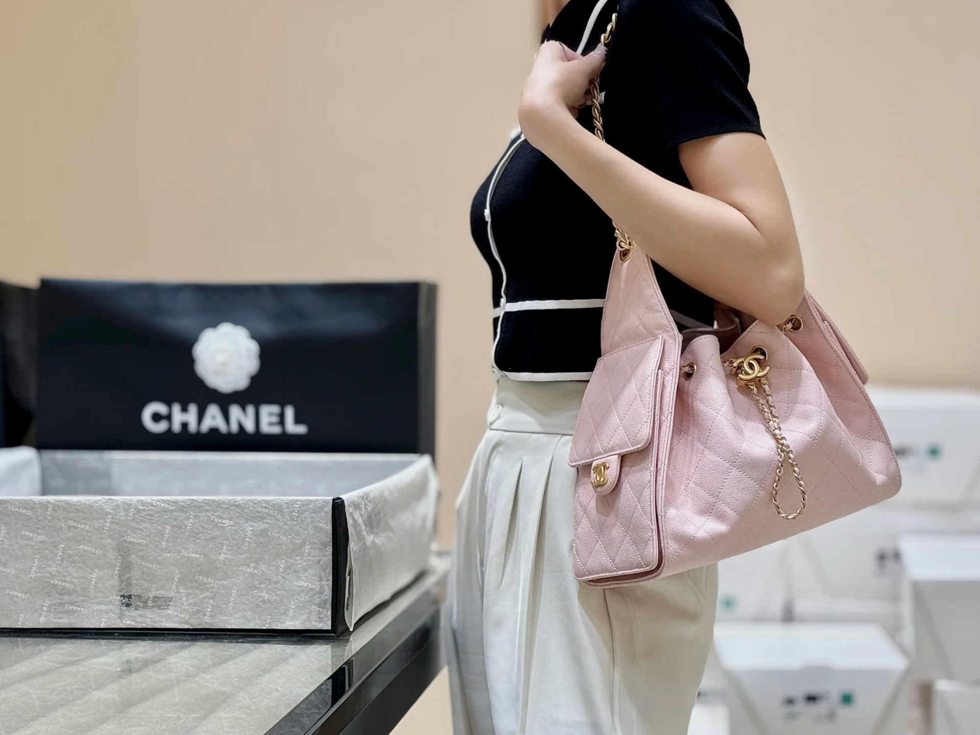 Сумка Chanel 25s 25bag - с экстрактом личи