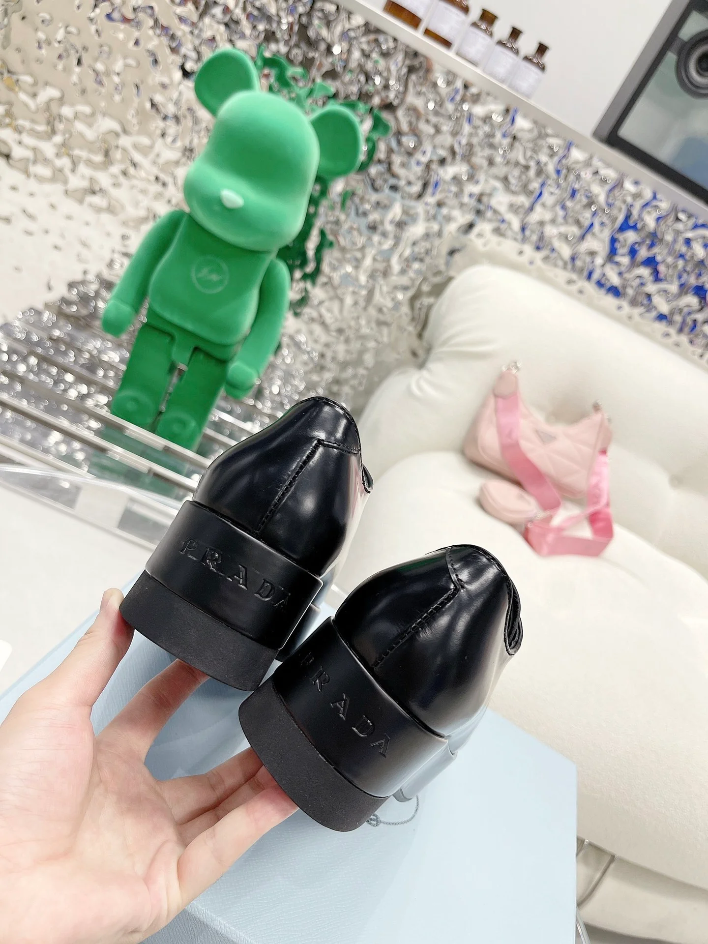 Prada 2022: стиль с подиума – ботинки на платформе.