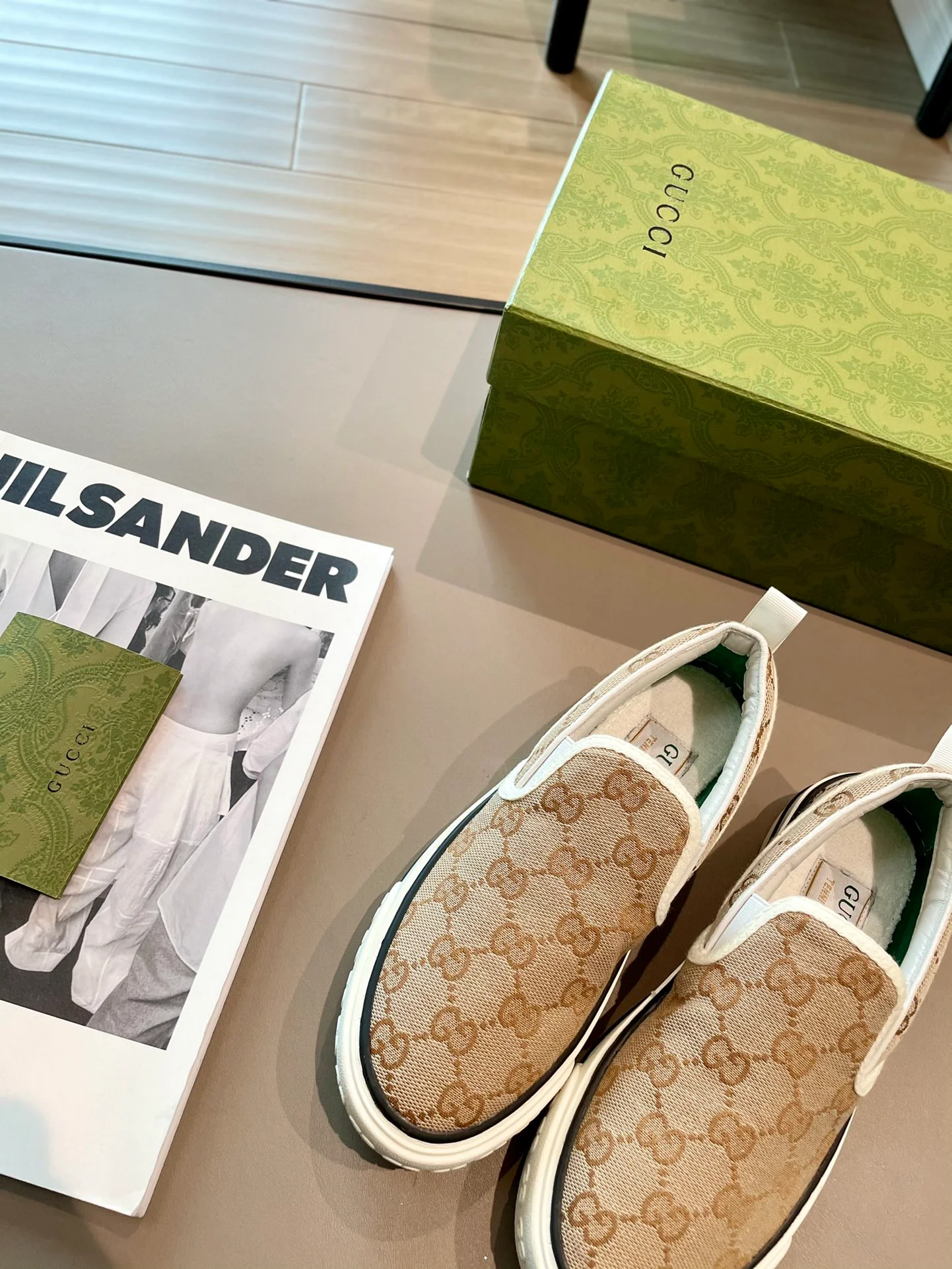 Кед Gucci из парусины - 2