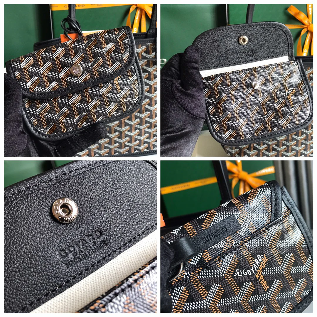 Мини-сумка Goyard Anjou - Коричневый