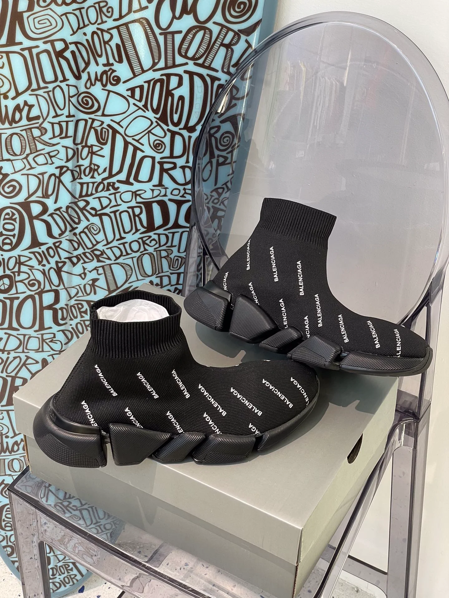 Balenciaga - Туфли-носки - 5