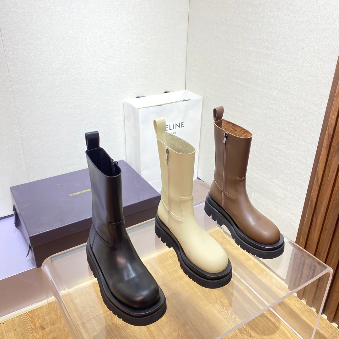 Новинка сезона осень/зима 2022 от BV - Ботильоны - Популярная модель - Коричневый