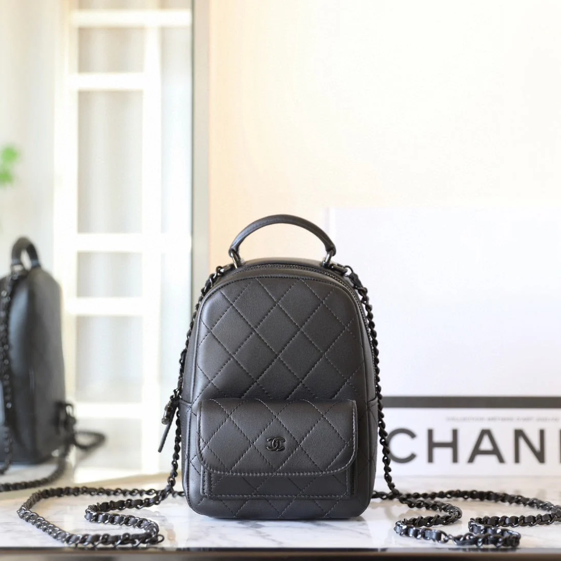 Мини-рюкзак Chanel 25c New So Black