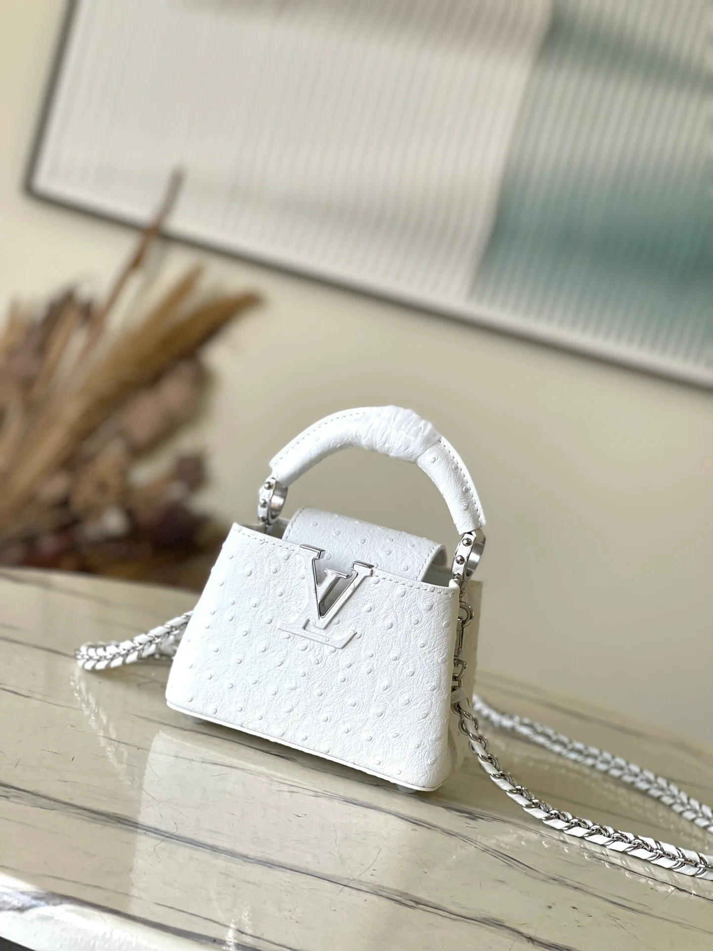 n48865-LV-capucines-yhl-Белый миниатюрный узор 