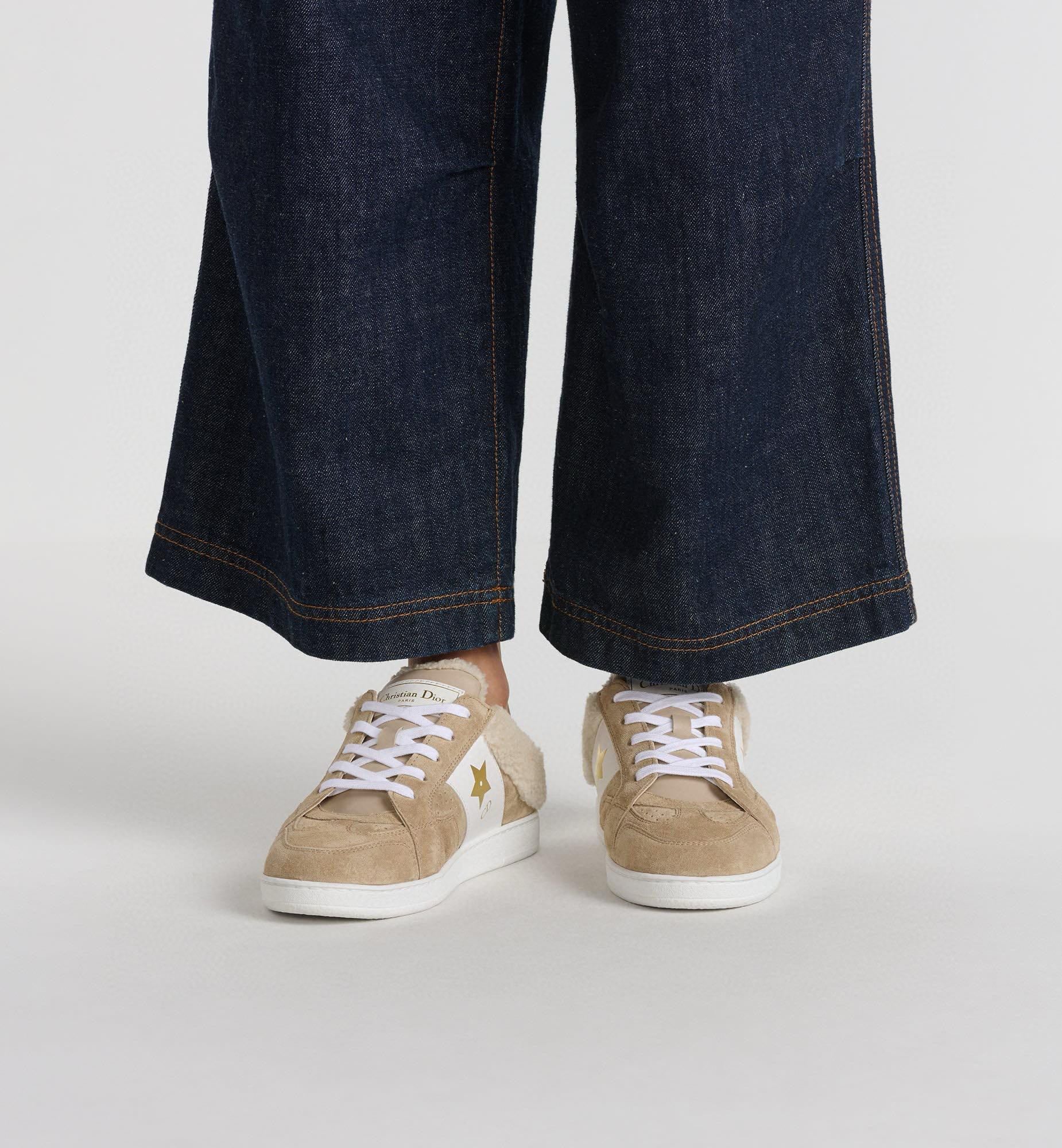 Didi - шерстяные кроссовки 2024 года - бежевые