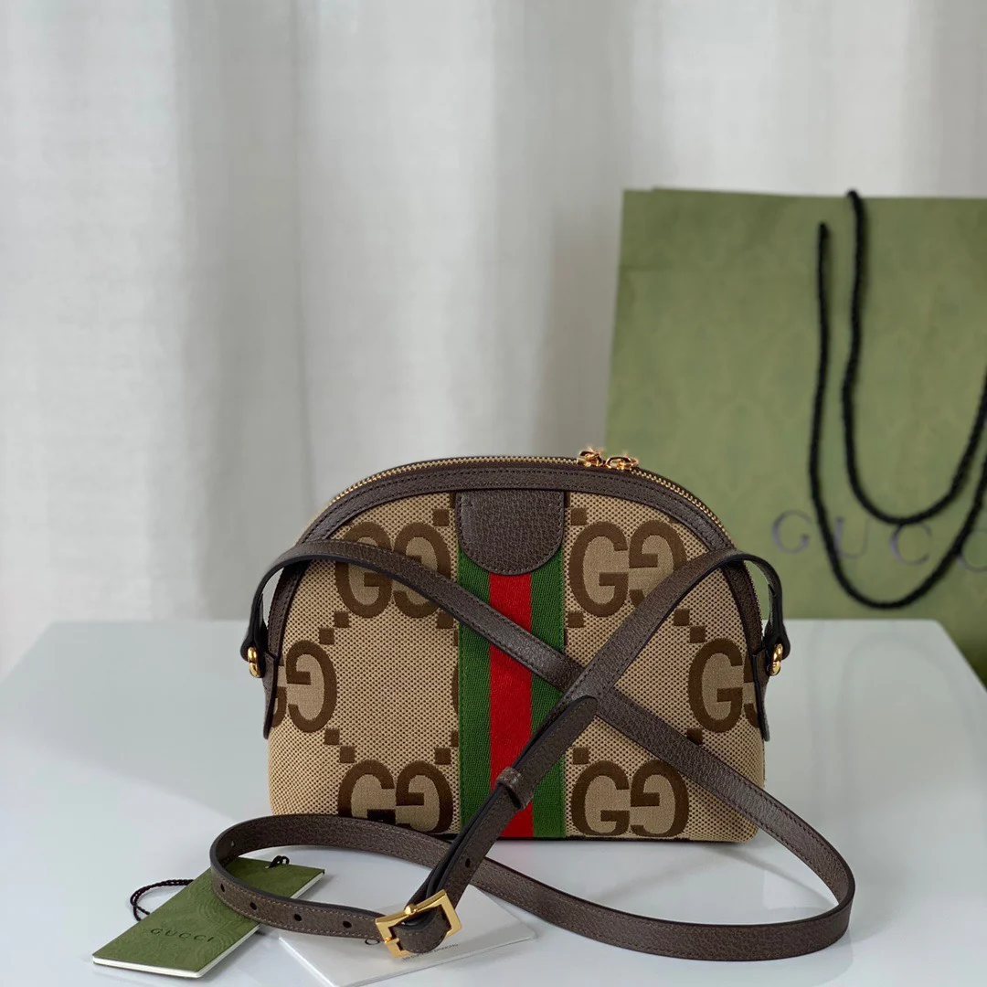 Сумка Gucci Ophidia Shell через плечо - 23x19x8 см
