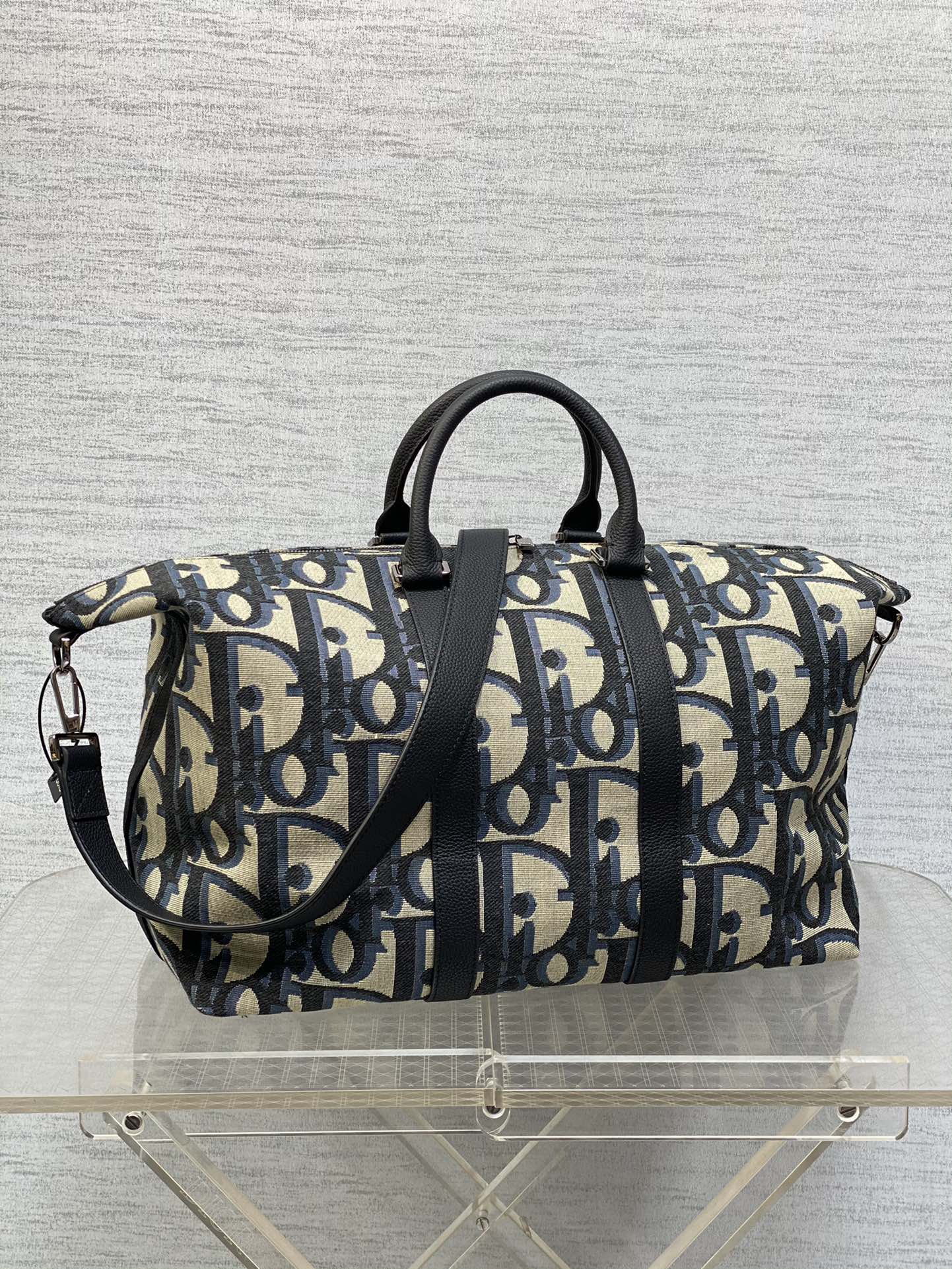 Дорожная сумка Dior Weekender 40 - бежевая