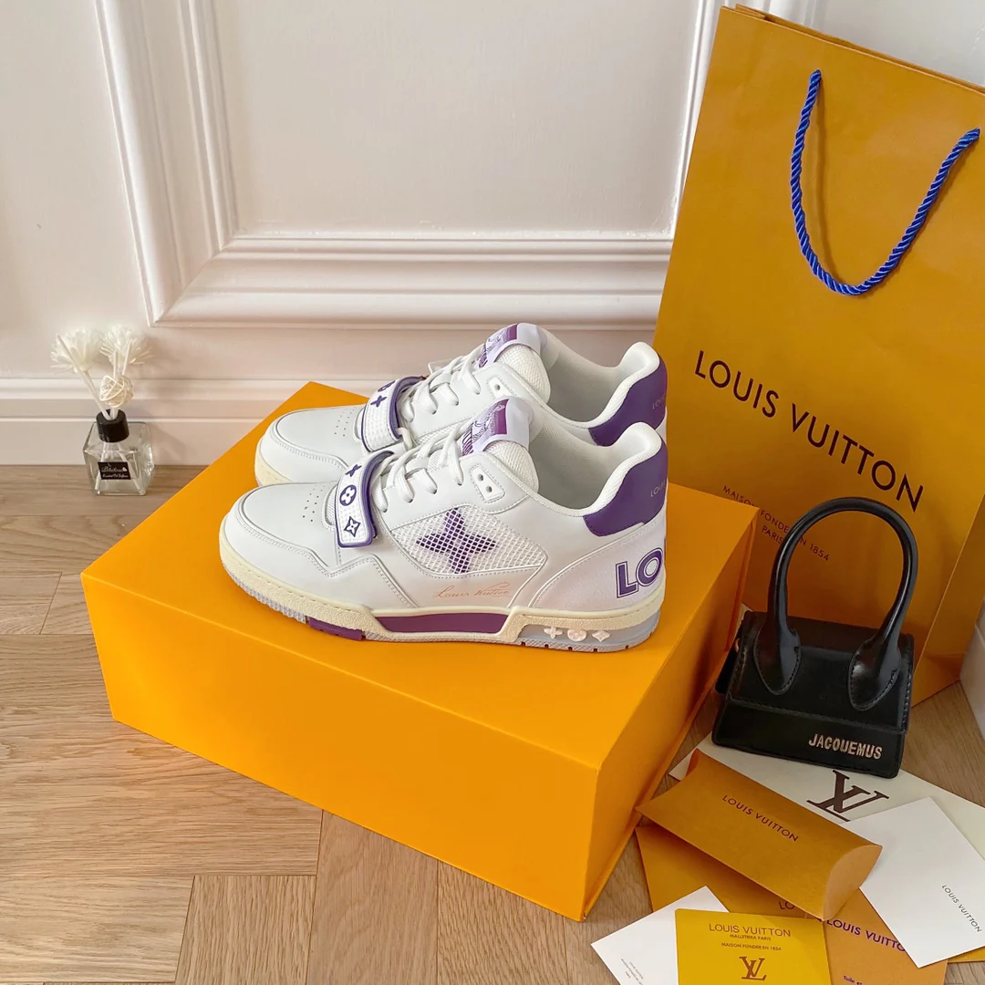 Обувь LV - кроссовки LV Trainer - 5