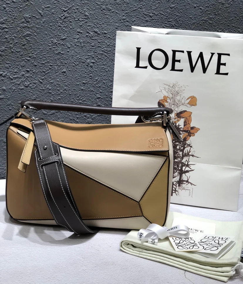 Новая сумка Loewe Puzzle Bag 2019 года из телячьей кожи - средний размер - 1 шт.
