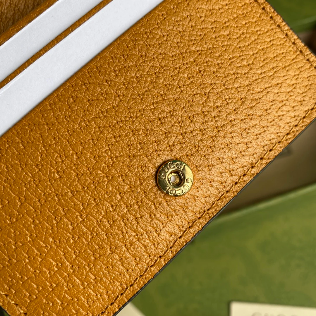 Gucci-泰迪熊联名 短夹卡包