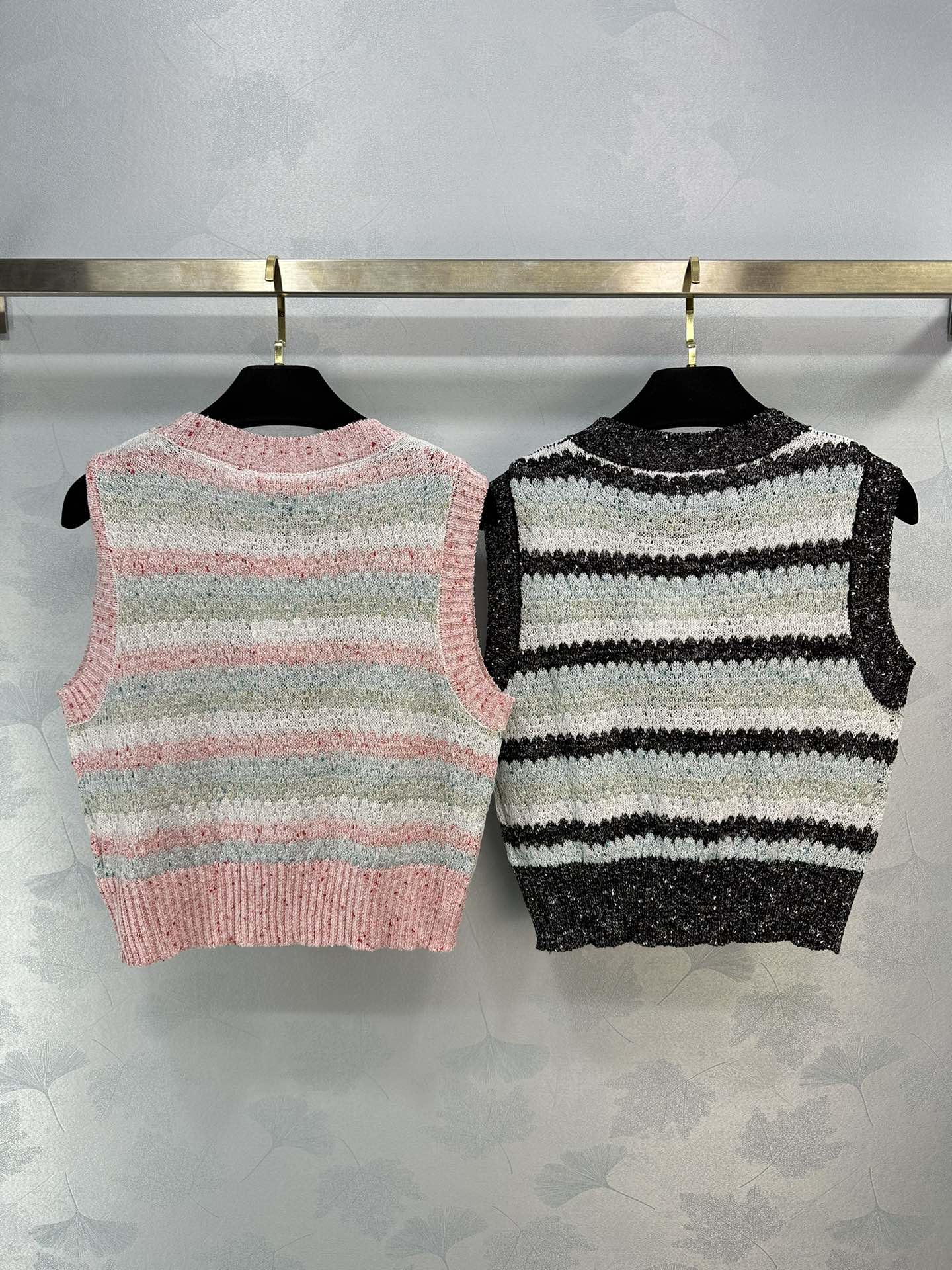 Celine - 2404 - 24 Новый вязаный жилет для ранней весны - Два цвета