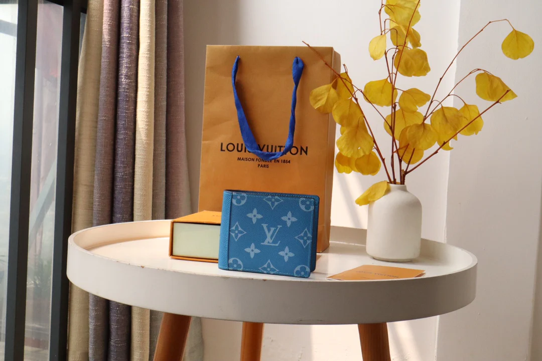 LV-m30995-многофункциональный кошелек/короткий кошелек-королевский синий