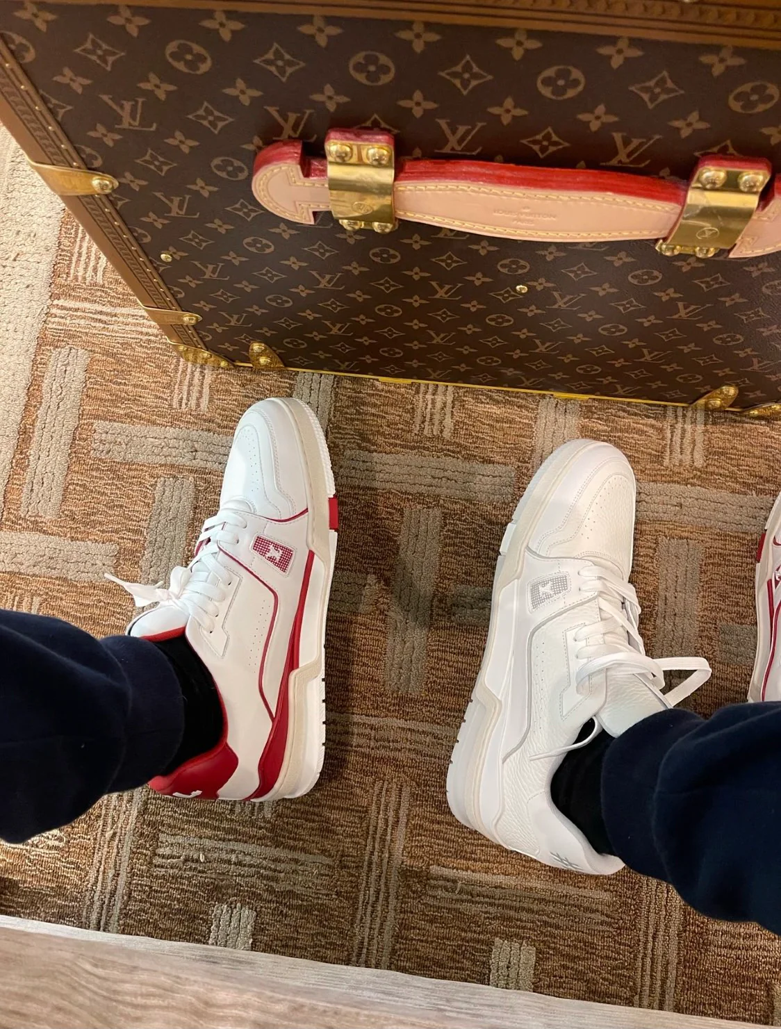 LV - Кожаные кроссовки - Повседневная обувь - Мужские - 5