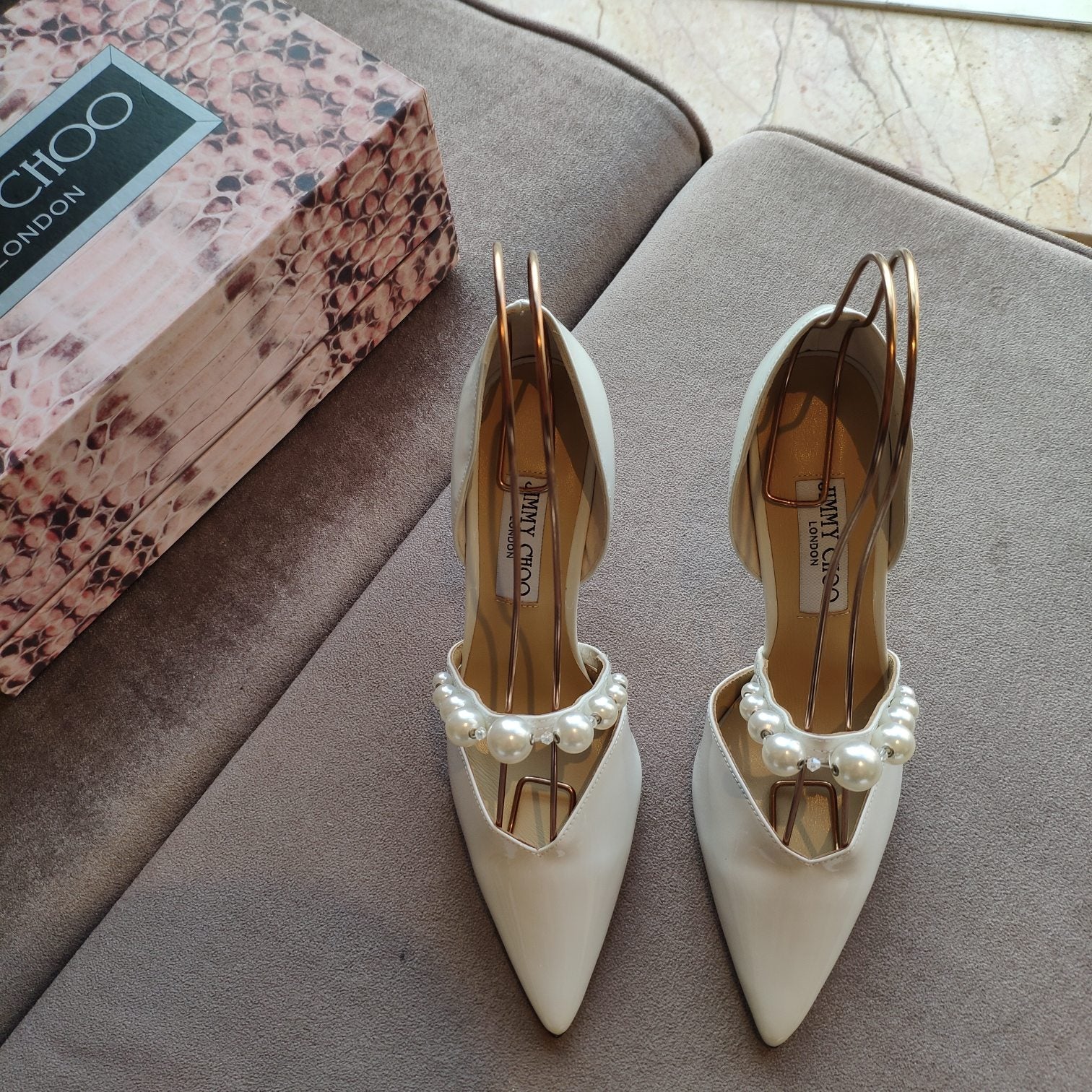 Туфли на шпильках Jimmy Pearl