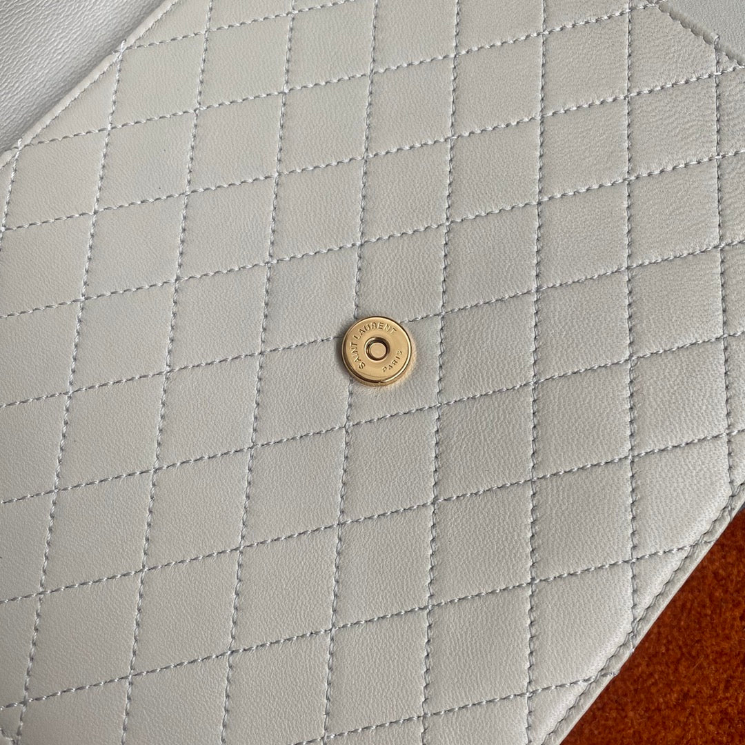 Большая сумка-конверт из овечьей кожи YSL-gaby