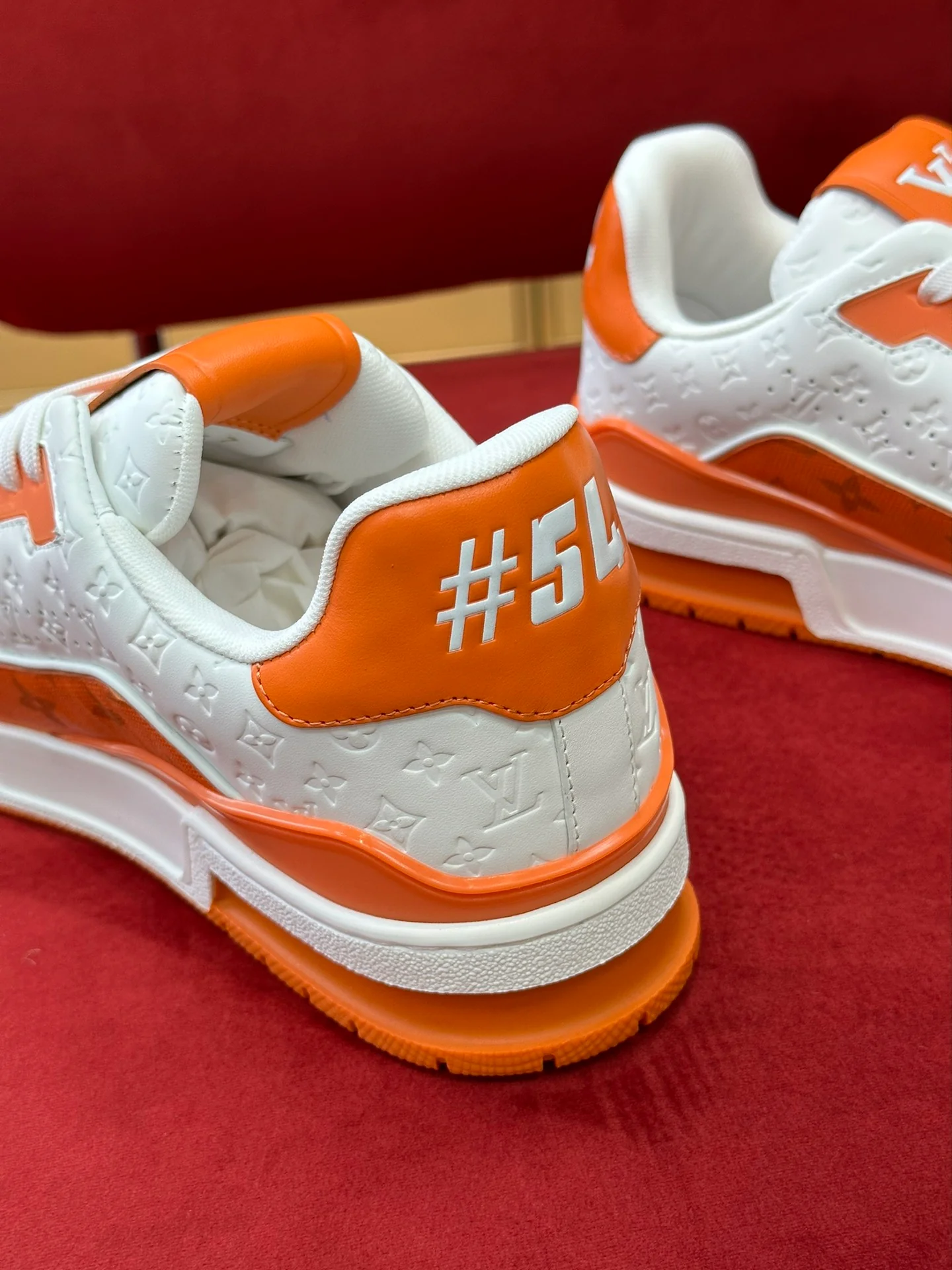 Кроссовки LV Trainer Series - Спортивная обувь - Унисекс - Оранжевый