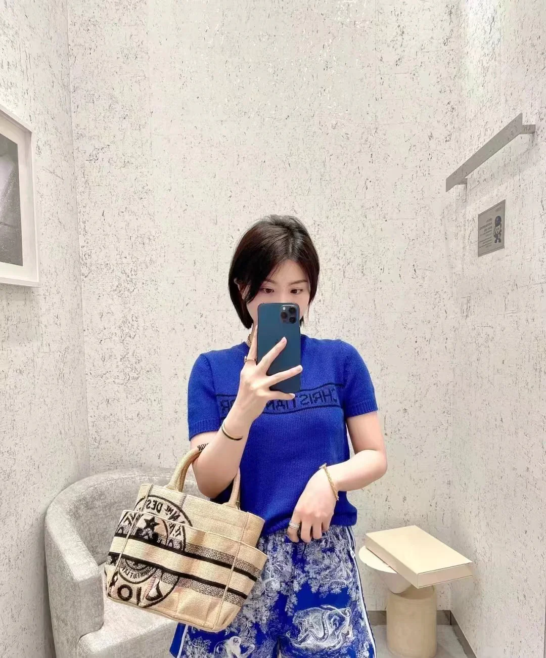 Сумка-тоут Dior Book Gardener Bag - 28 см