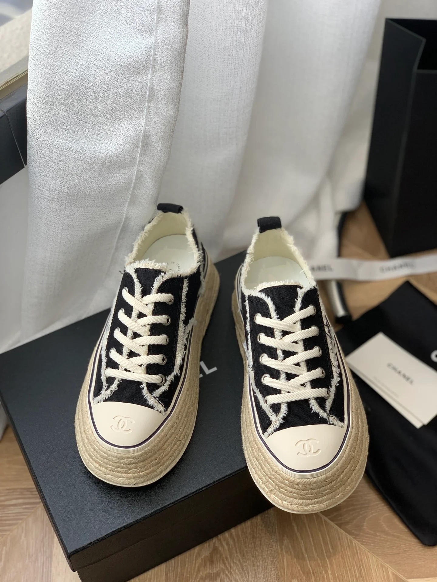 Кед на платформе Chanel - 1