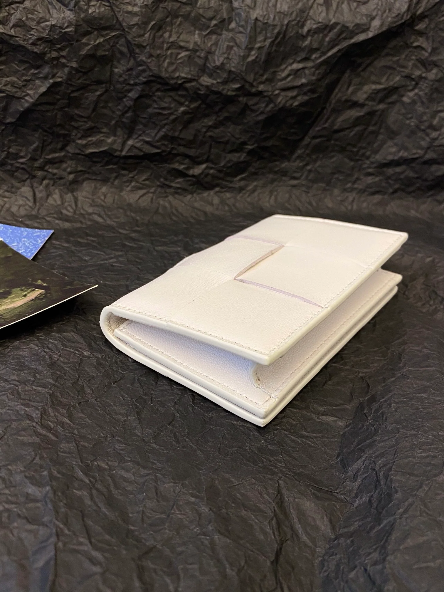 BV-大格翻盖卡包 小羊皮 12.2×7.5×2.5cm