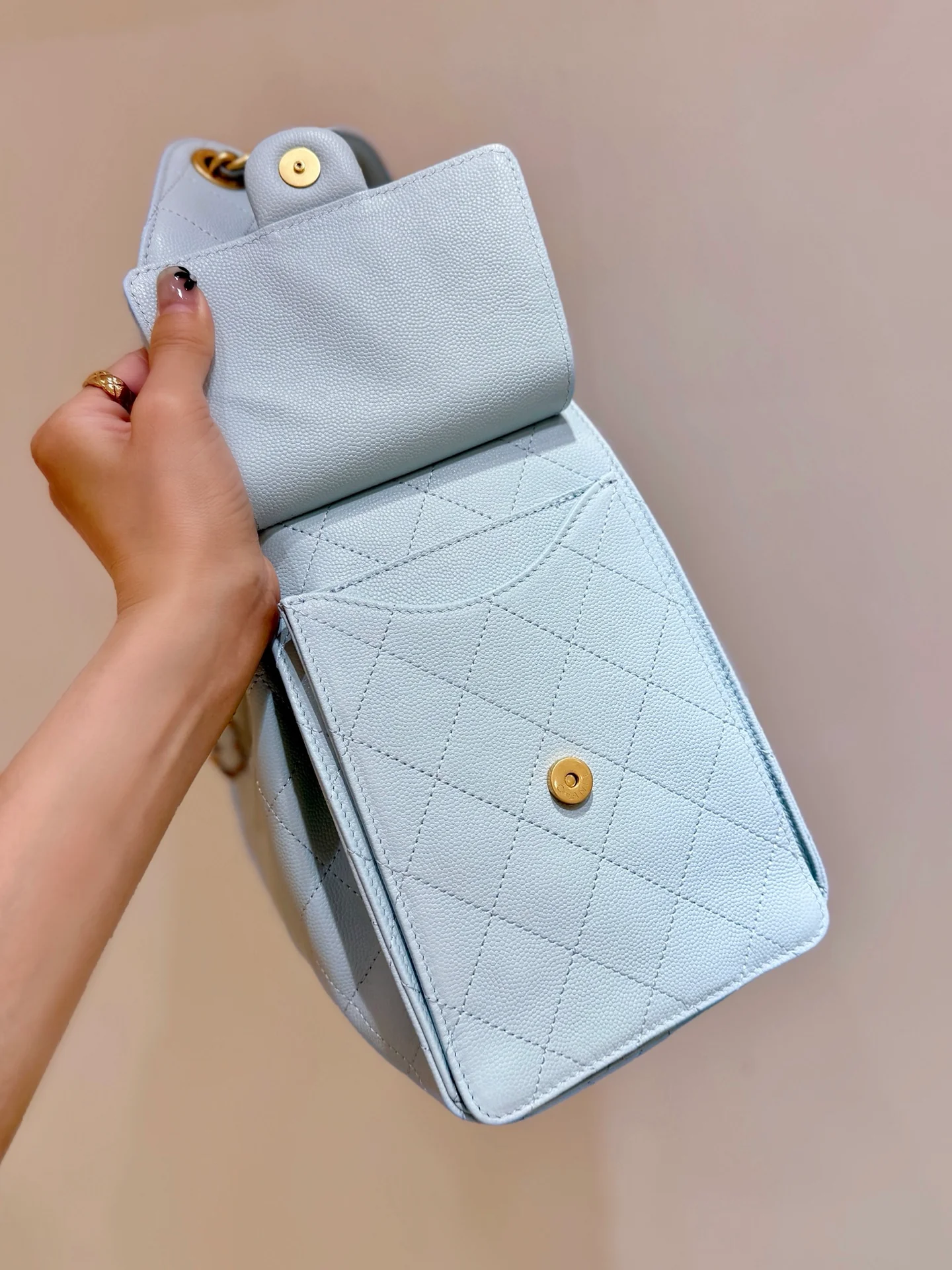 Сумка Chanel 25s 25bag Large - синяя