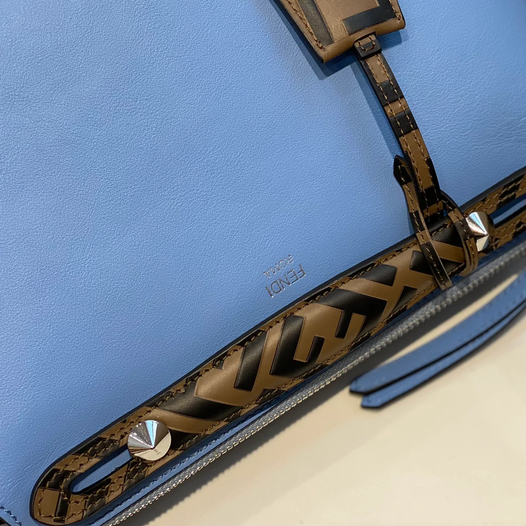 Сумка Fendi by the Way Boston - синяя