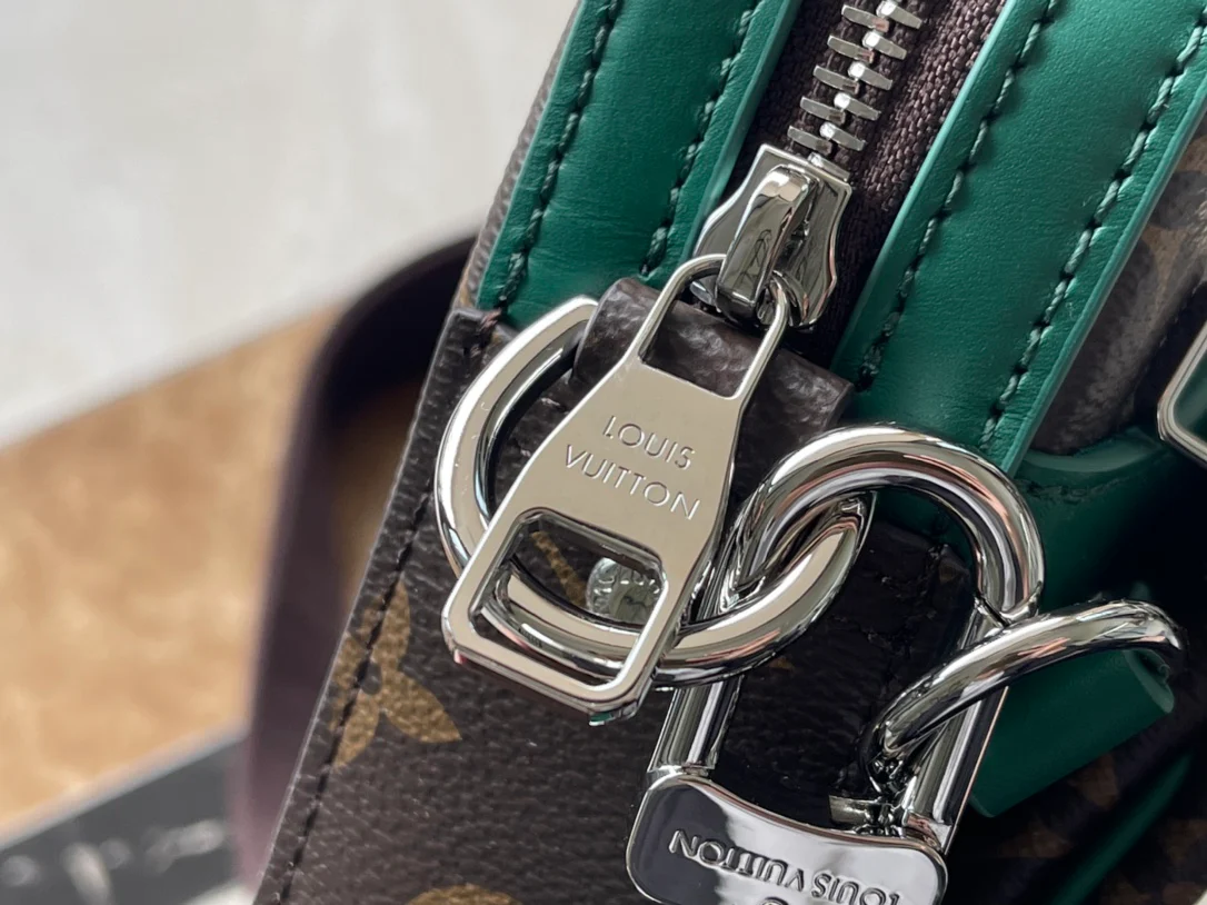 Сумка-мессенджер LV Trio - коричневая