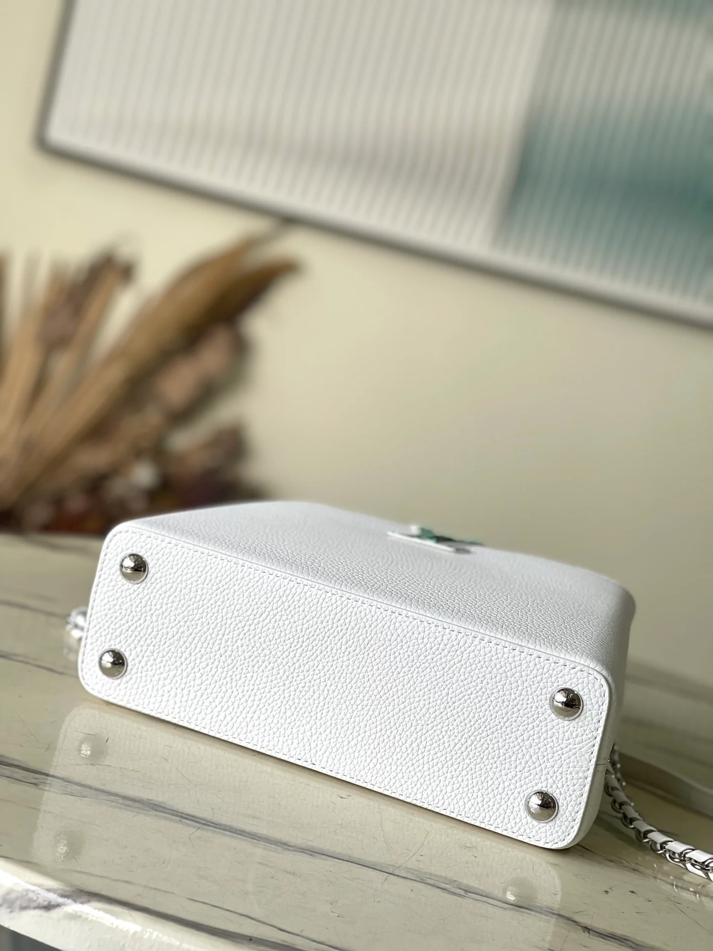 m22054-LV-capucines-handbag/crossbody bag-white