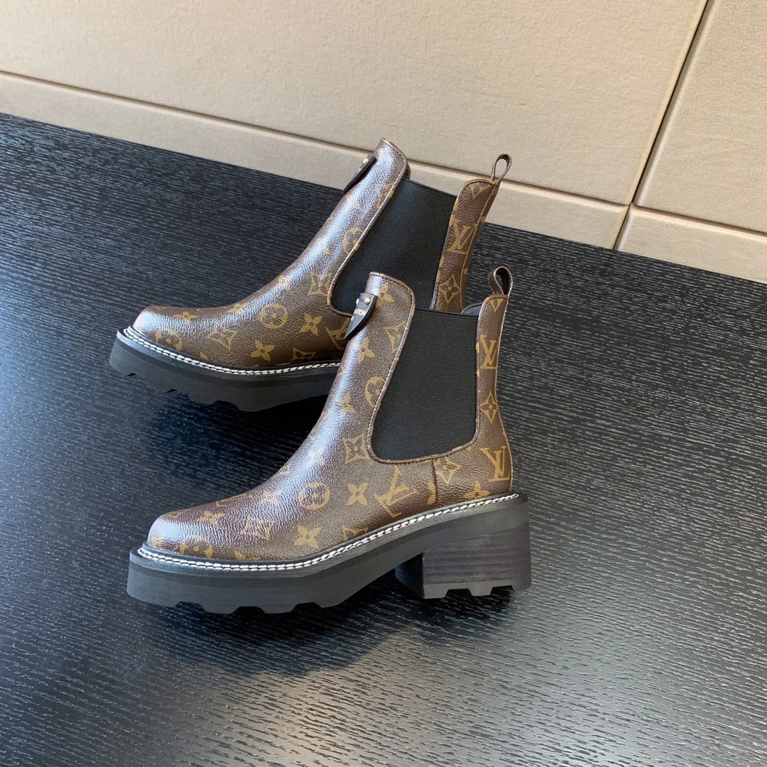Новинка осенне-зимней коллекции LV 2023 - Beaubourg - Ботильоны - Короткие ботинки