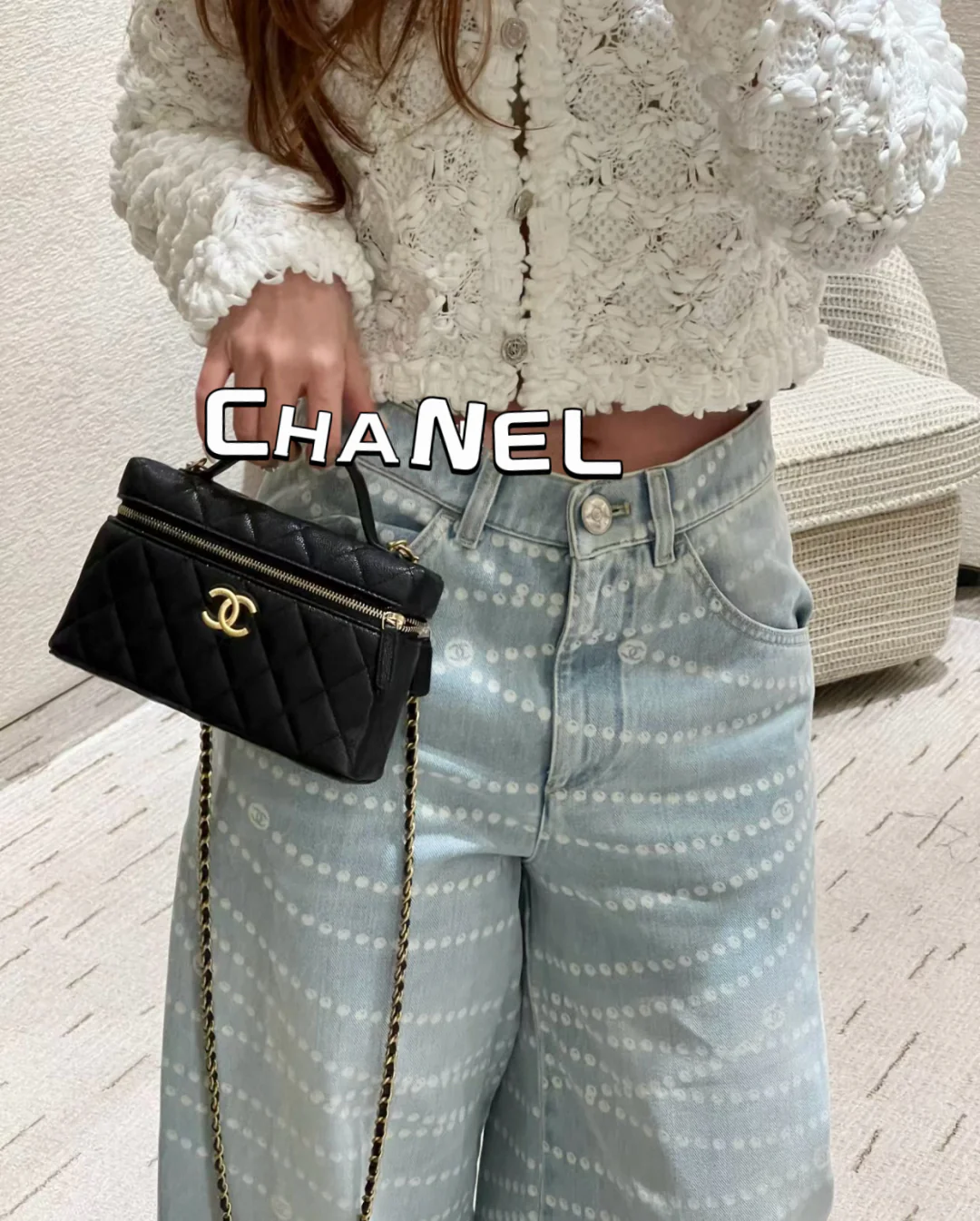 Клатч Chanel 25p-LP Box - черный