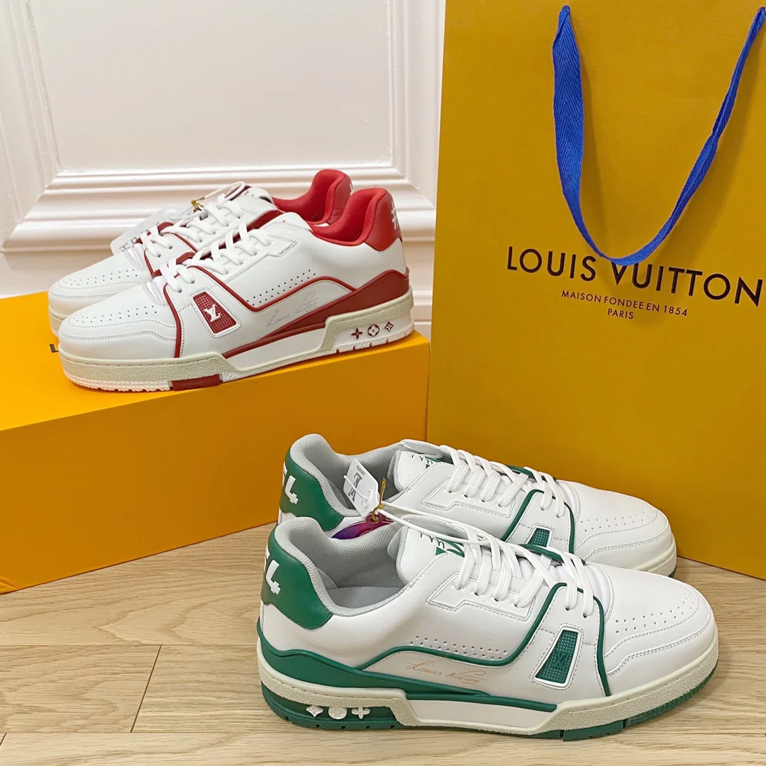 Обувь LV - Повседневные кроссовки LV Trainer - 1