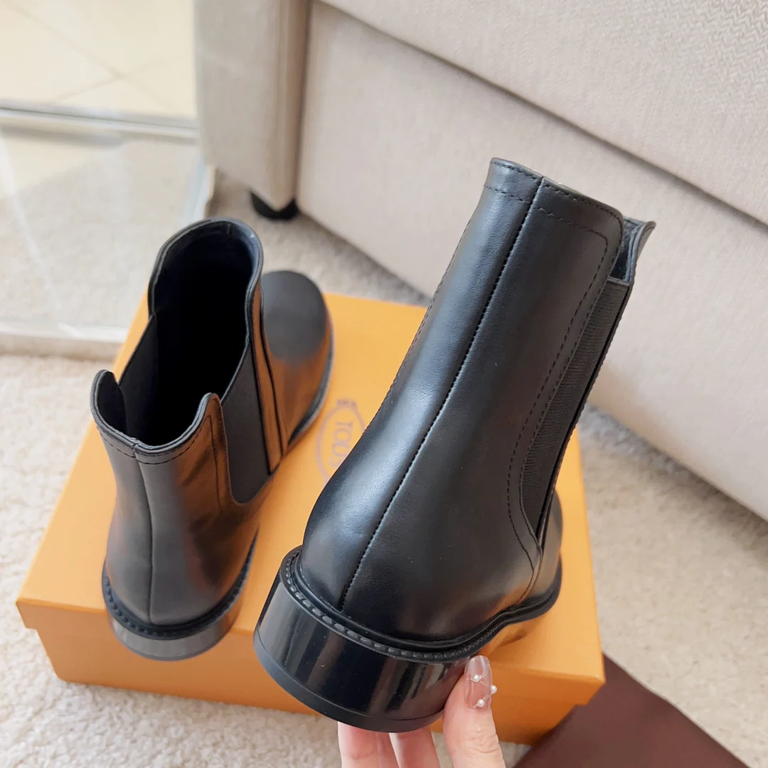 Tods - Классические кожаные ботильоны ?Челси?