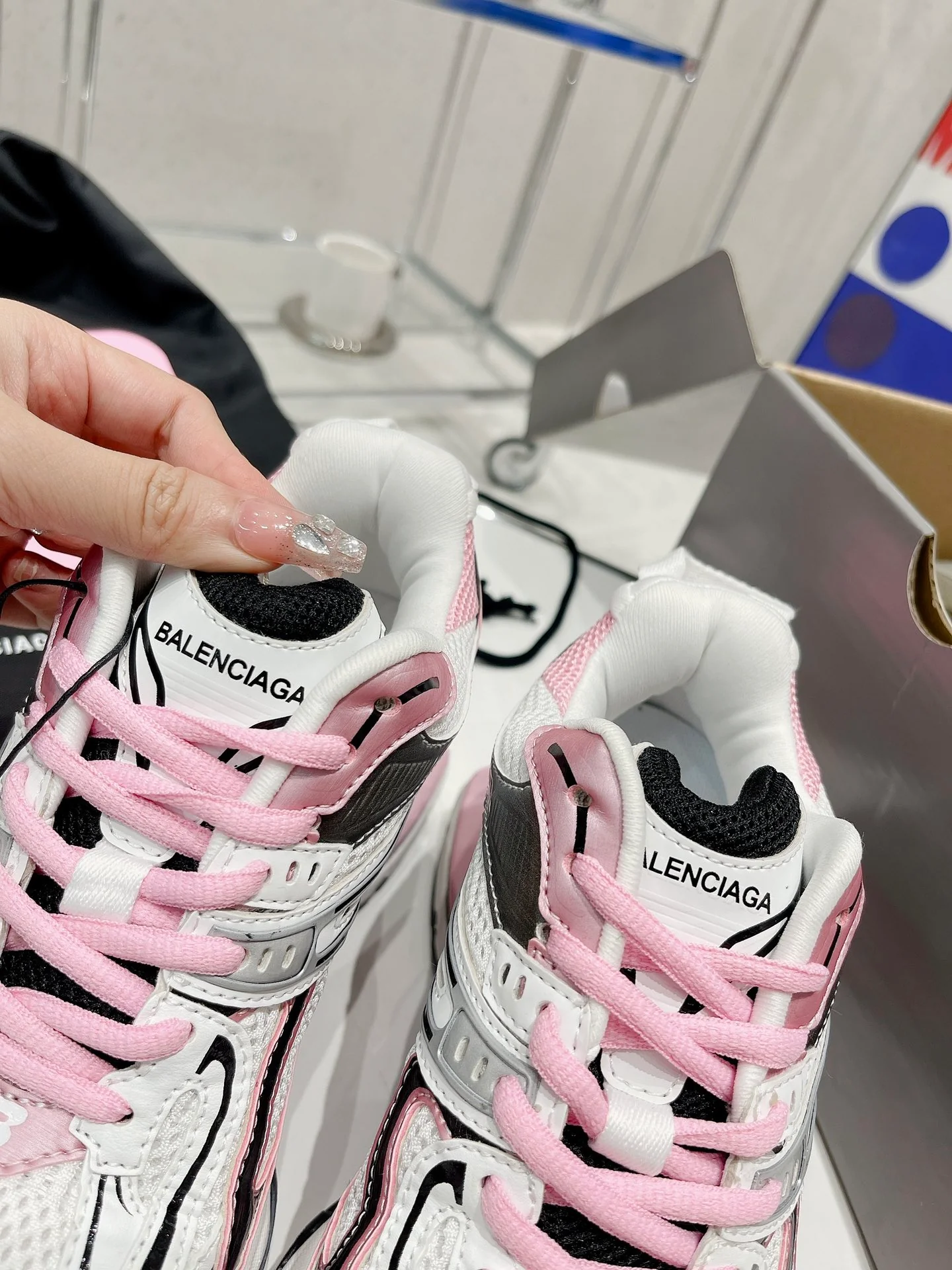 Массивные ретро-туфли Balenciaga в весеннем стиле - для пары - 1