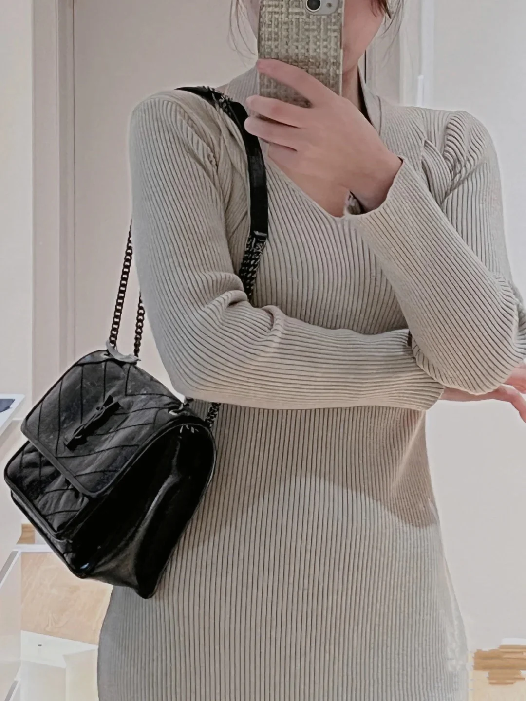 Сумка-хобо YSL-niki - маленькая