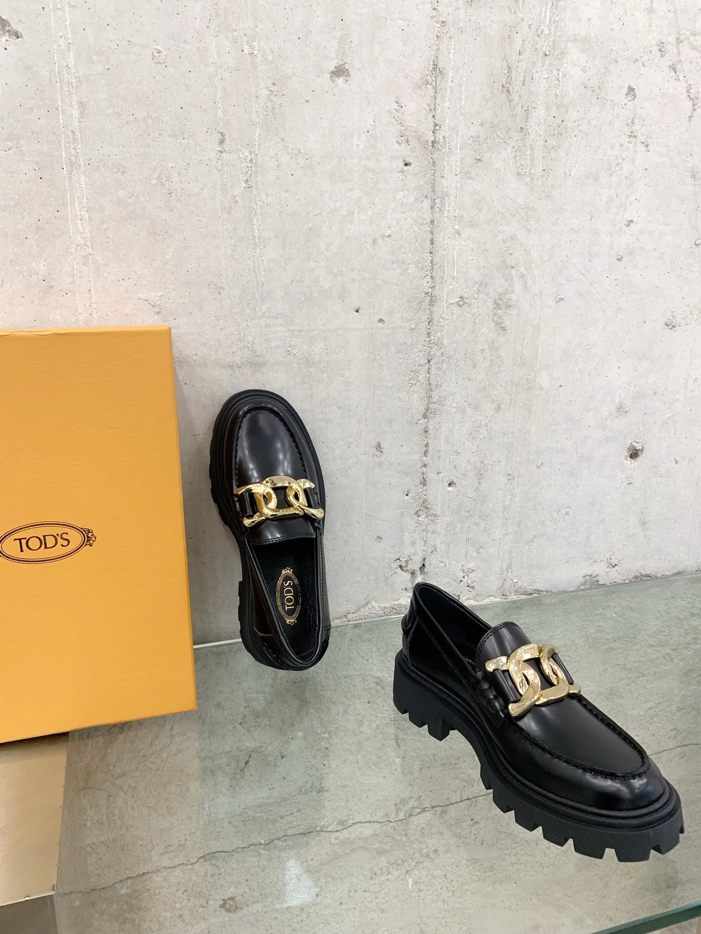 Лоферы на платформе Tods - 7