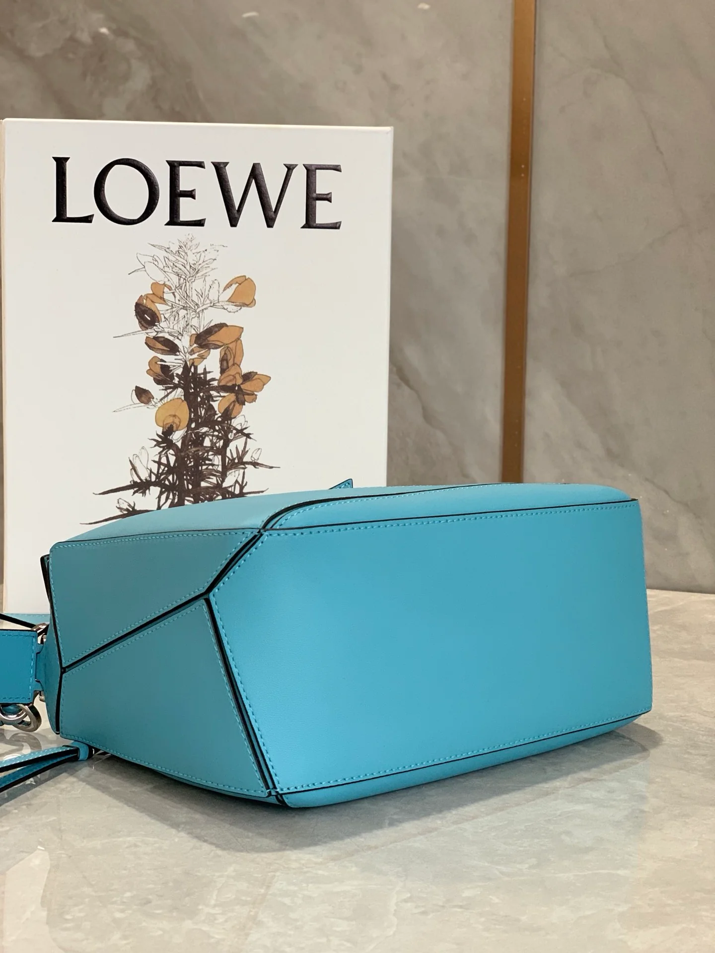 Новая сумка Loewe Puzzle Bag из телячьей кожи, 2 шт., 2 шт.