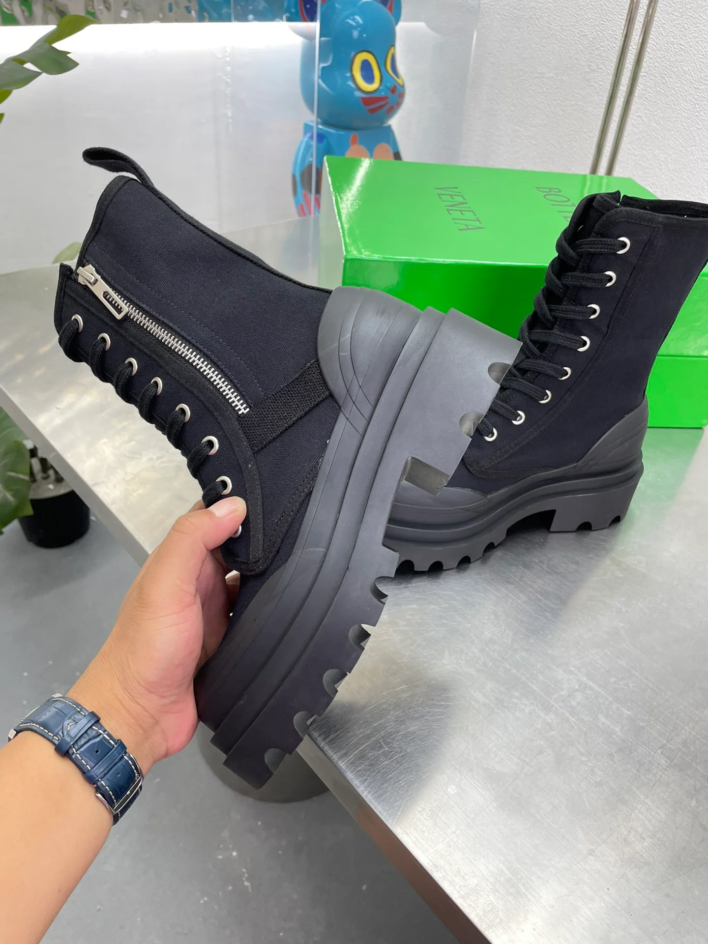 Новинка 2023 года от BV - Ботинки Martin - Черные - Унисекс