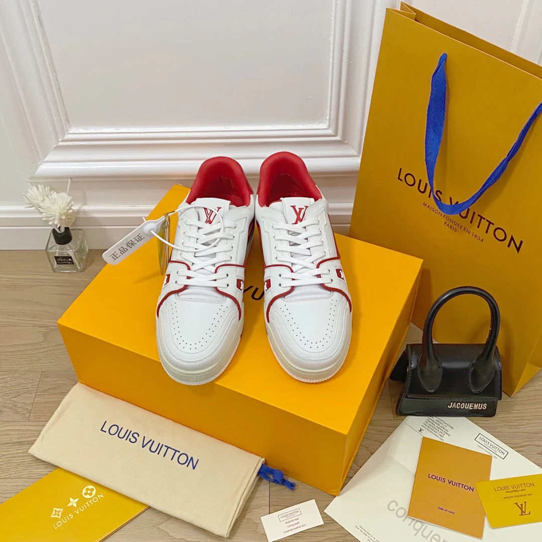 Обувь LV - Повседневные кроссовки LV Trainer - 1