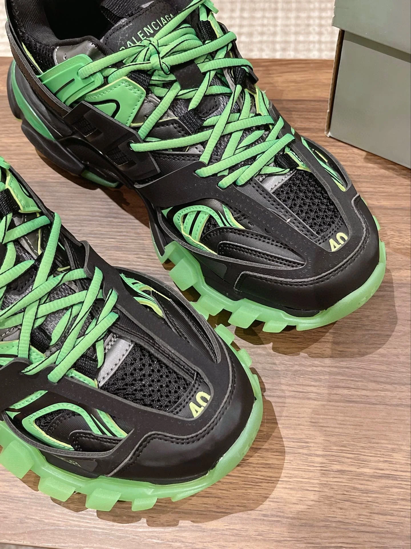 Кроссовки Balenciaga Track 3.0 (3-го поколения) Chunk - Унисекс - Черные - 1