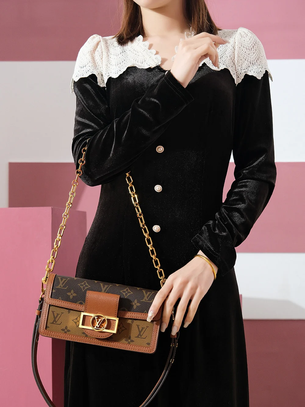 m46757-LV-dauphine-east-west-Shoulder/Crossbody Bag