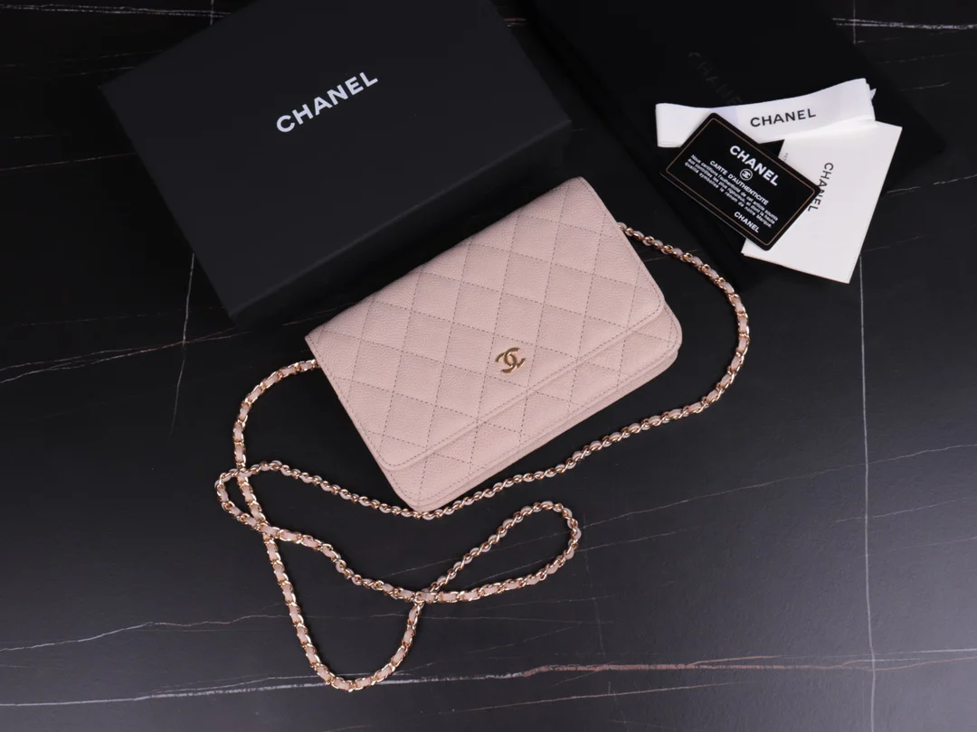 Сумка Chanel WOC - Телячья кожа - Фурнитура из бронзы