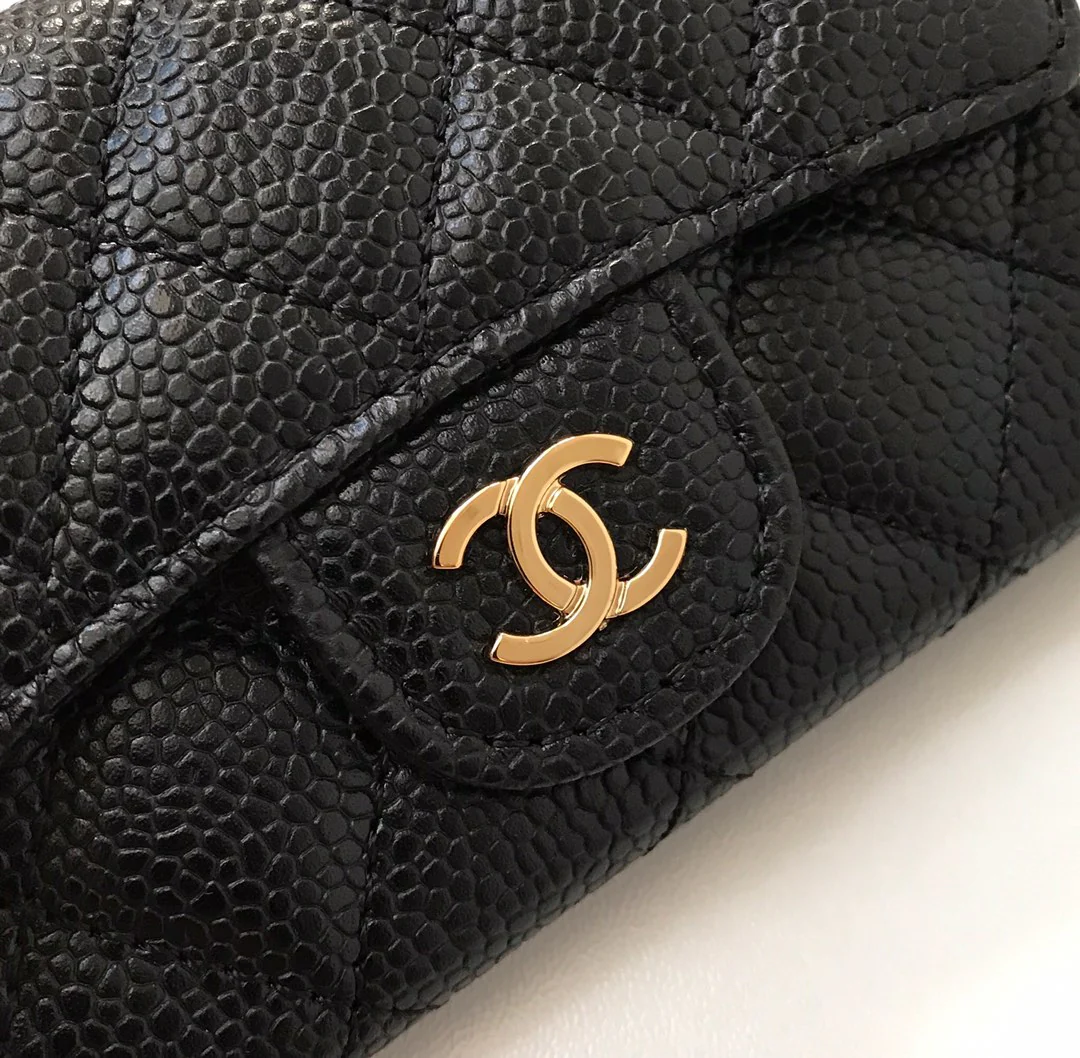 Однослойный держатель для карт Chanel Classic CF - 4