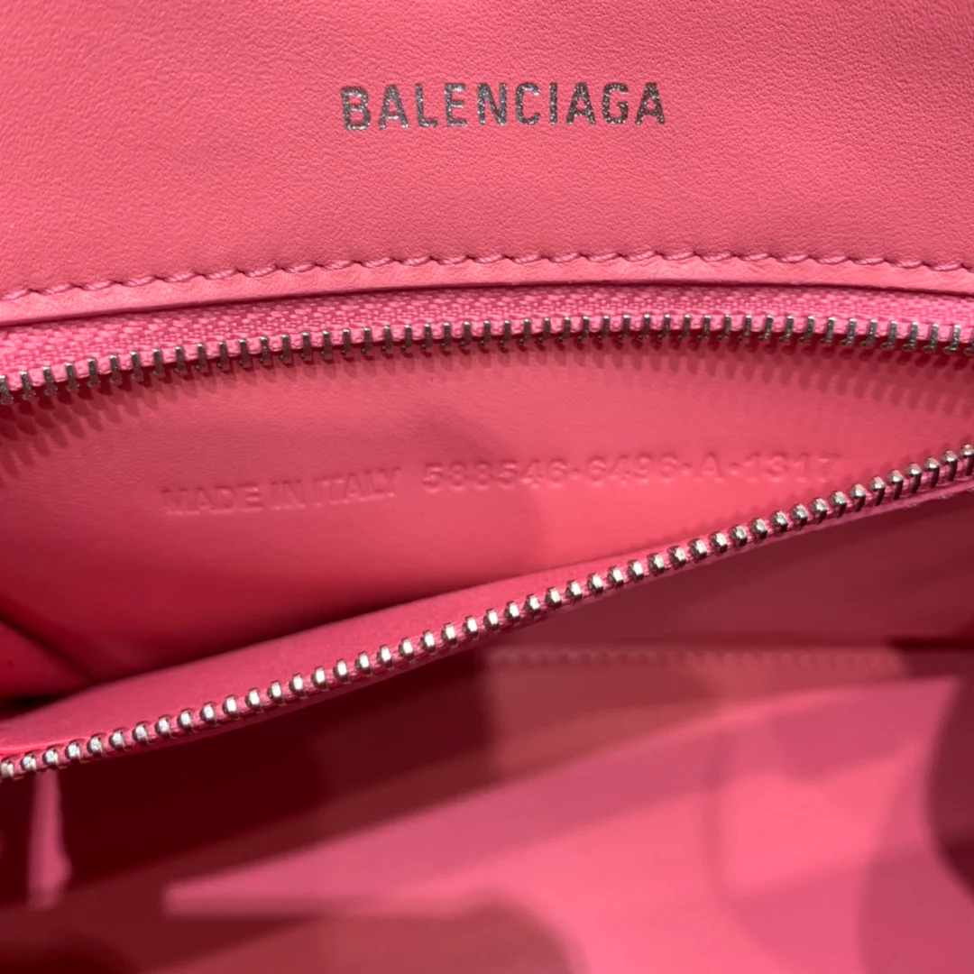 Balenciaga - Сумка ?Песочные часы? - Розовая крокодиловая кожа