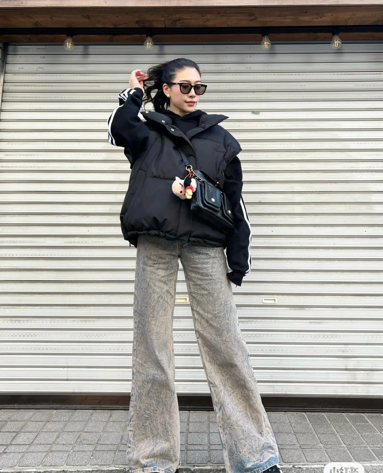 Сумка-мессенджер Chanel Hobo Hippie - черная