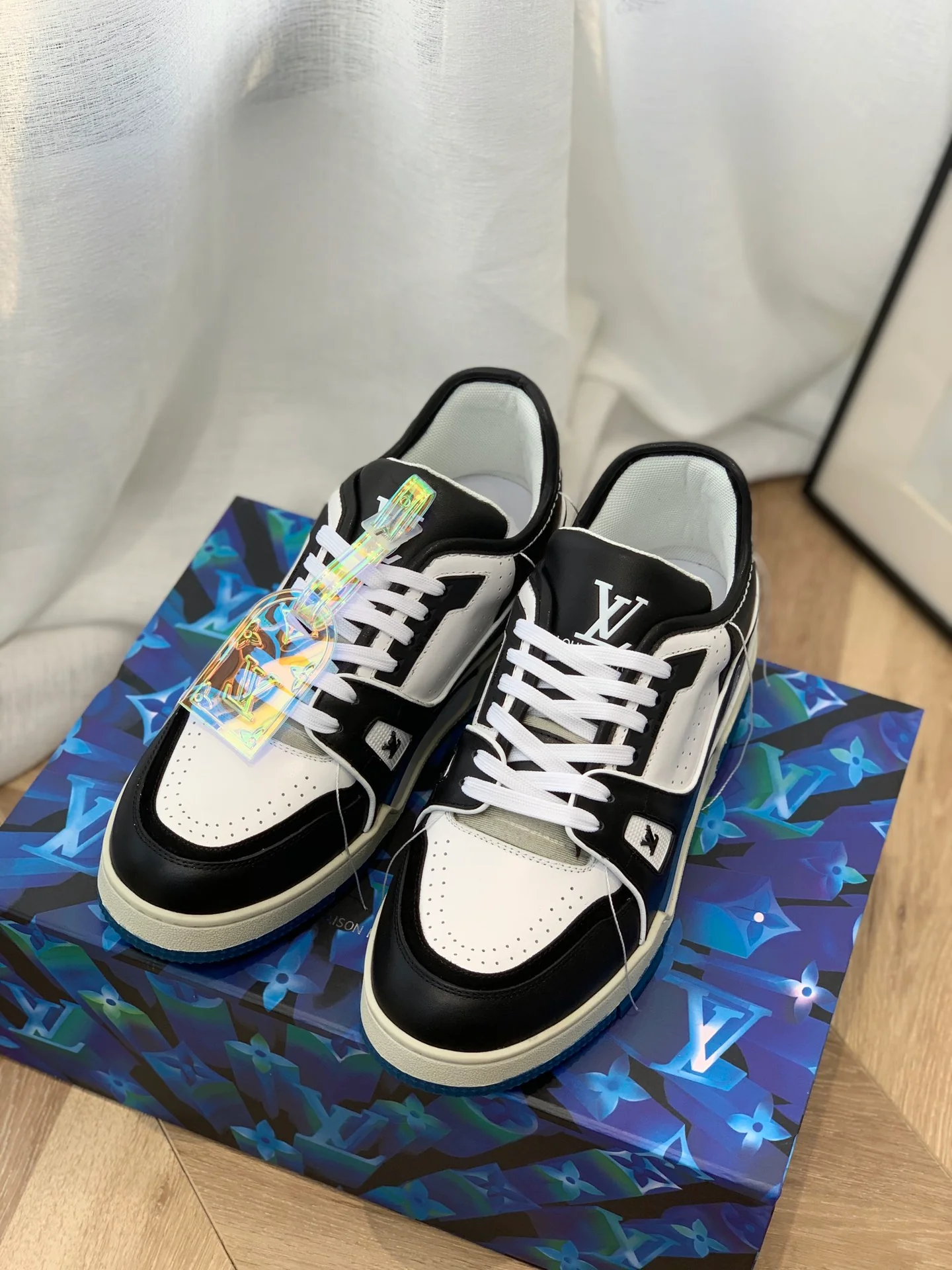 Кроссовки LV Trainer Series - Унисекс - Черные - 1