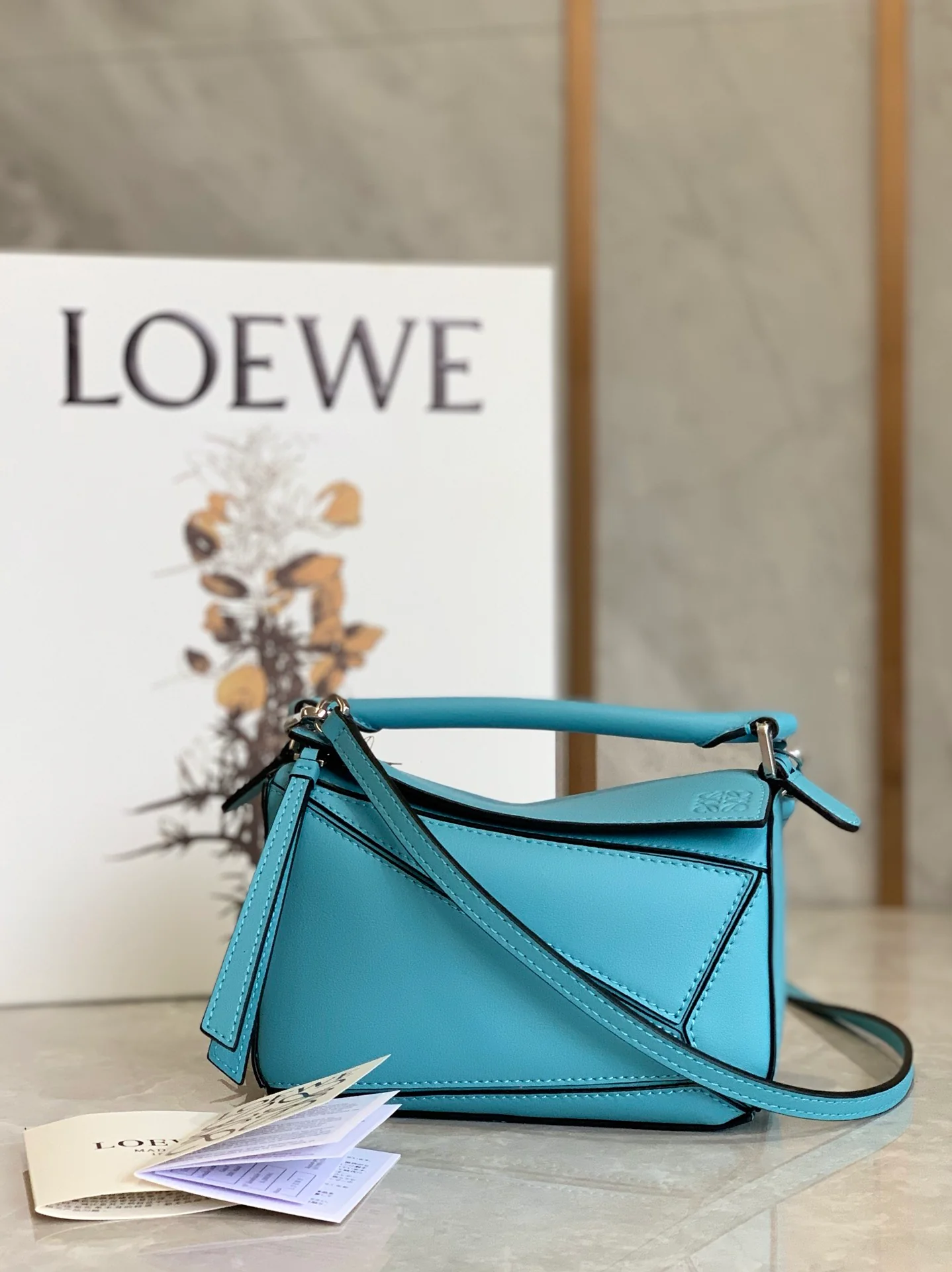 Мини-сумка Loewe Puzzle Bag из телячьей кожи - 3 шт.