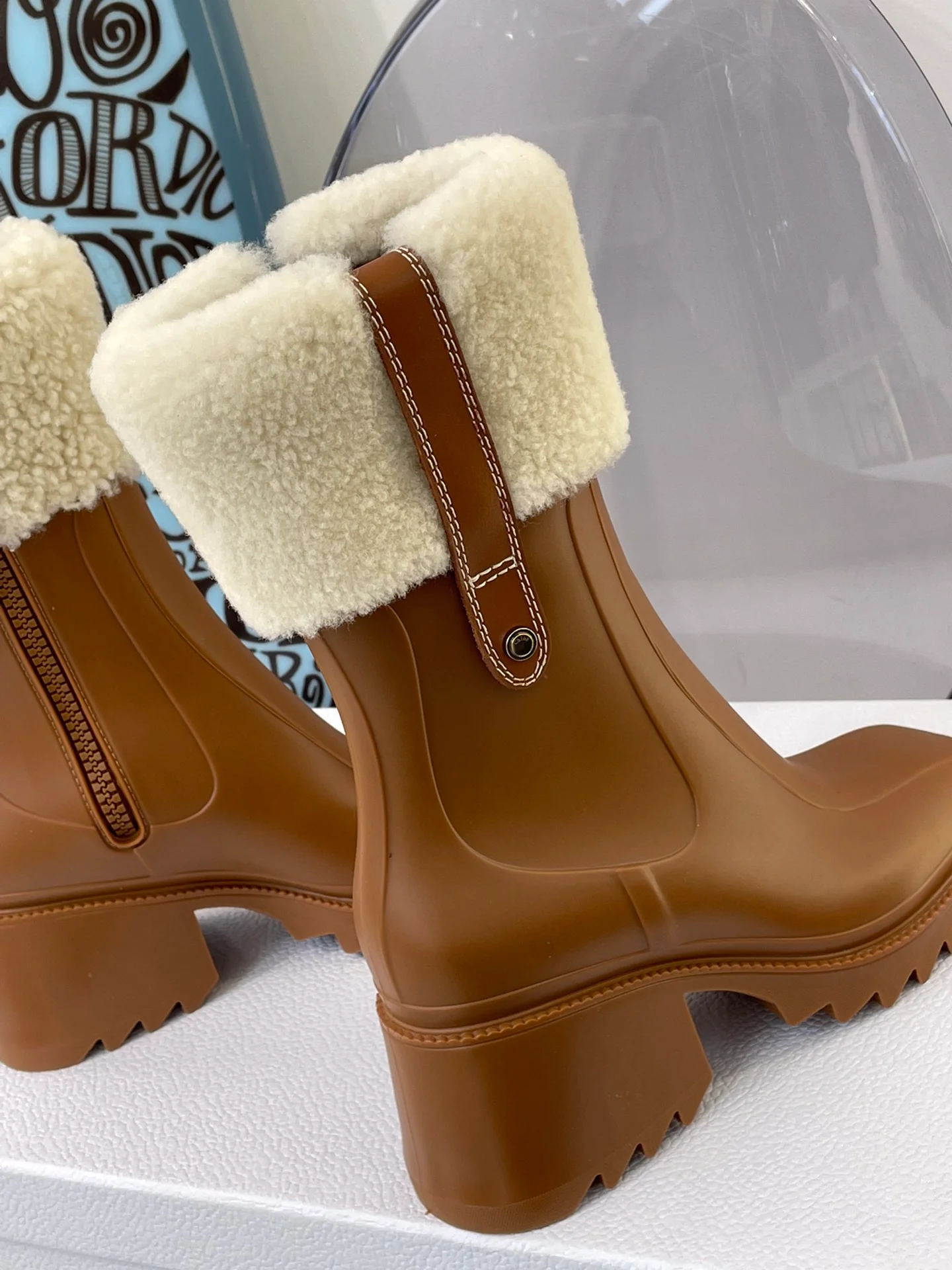 Туфли Chloe - Chloe - Флисовые резиновые сапоги - Верблюжий