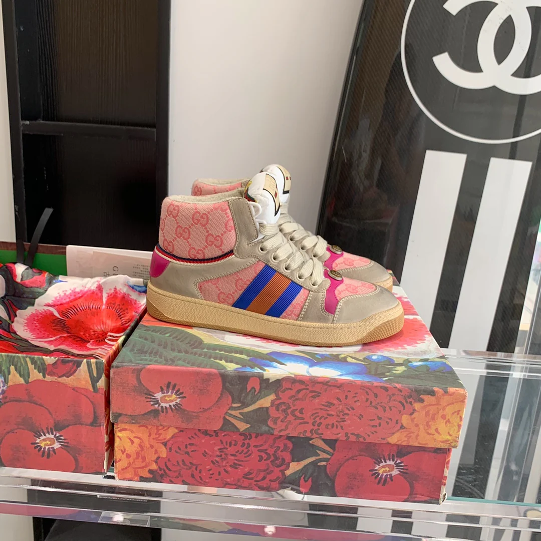 Высокие кроссовки Gucci - Грязные кроссовки - Кроссовки - 2