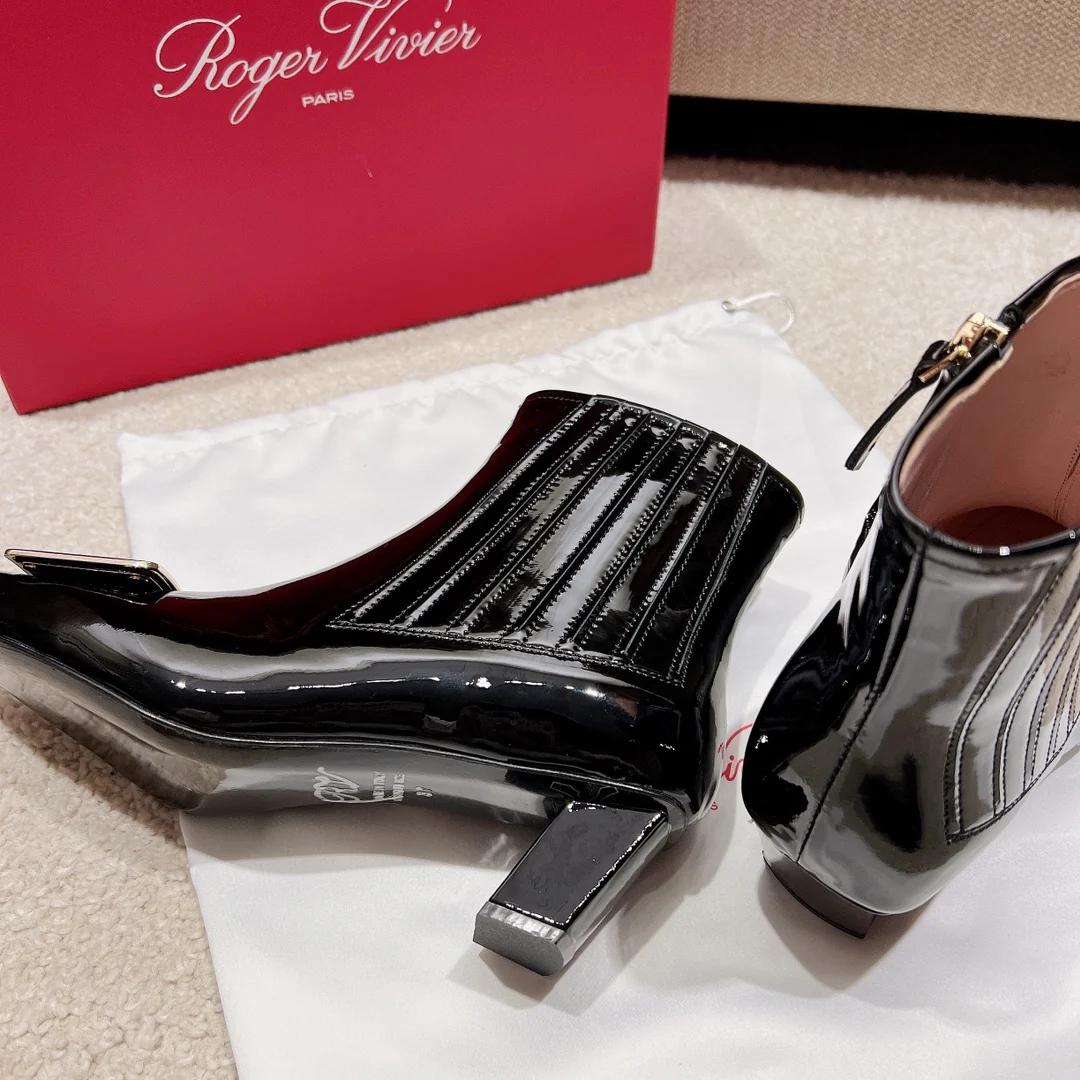 Обувь RV - 22ss - ботильоны на коротком каблуке