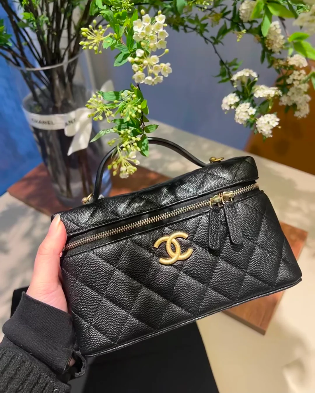 Клатч Chanel 25p-LP Box - черный