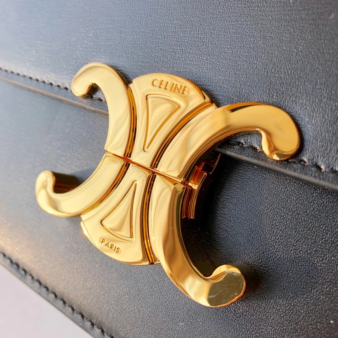 Сумка Celine Triomphe из телячьей кожи - подростковая - 18 - 5 см - 1